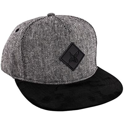 Blackskies Boné Snapback de 5 painéis, estilo Hip Hop urbano, ajustável, unissexo Blackskies Boné Snapback de 5 painéis, estilo Hip Hop urbano, ajustável, unissexo