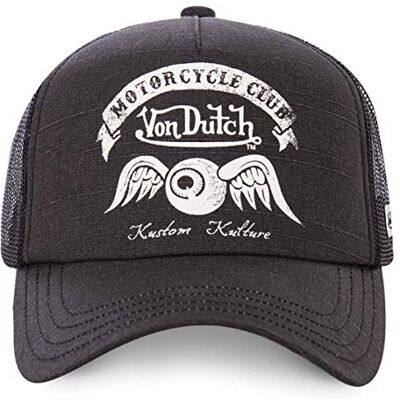 Von Dutch Boné Crew8 preto unissexo Von Dutch Boné Crew8 preto unissexo