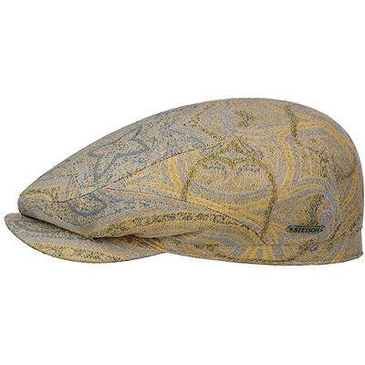 Stetson Boné Belleview Driver para homem Made in The EU Gorro Ivy com viseira primavera / verão Stetson Boné Belleview Driver para homem Made in The EU Gorro Ivy com viseira primavera / verão