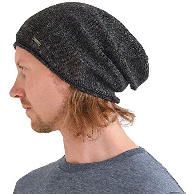 CHARM Gorros de verão de linho para homem, beanie rasgados mulheres Tecido refrigerado, chapéu. Unissexo CHARM Gorros de verão de linho para homem, beanie rasgados mulheres Tecido refrigerado, chapéu. Unissexo