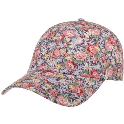 LIPODO Boné Allover Flowers mulher de beisebol algodão com viseira primavera / verão LIPODO Boné Allover Flowers mulher de beisebol algodão com viseira primavera / verão