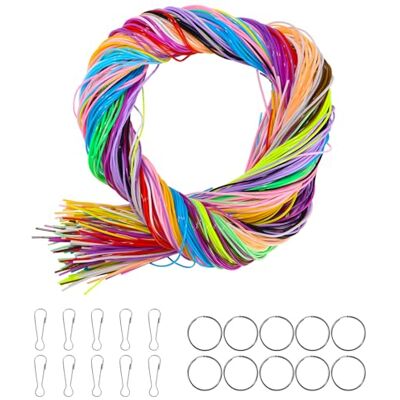 Kureny 200 peças fio Scoubidou corda, Scooby Doo pulseiras 20 cores Scooby Doo com porta-chaves e gancho, fios pulseiras Scooby Doo para fazer pulseiras, colares, porta-chaves Kureny 200 peças fio Scoubidou corda, Scooby Doo pulseiras 20 cores Scooby Doo com porta-chaves e gancho, fios pulseiras Scooby Doo para fazer pulseiras, colares, porta-chaves
