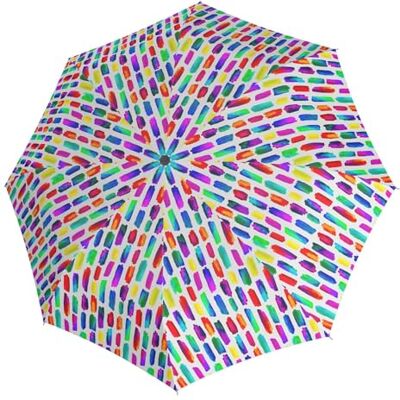 Knirps Guarda-chuva de bolso A.050 Manual médio – compacto e resistente às intempéries, estável – resistente ao vento Knirps Guarda-chuva de bolso A.050 Manual médio – compacto e resistente às intempéries, estável – resistente ao vento