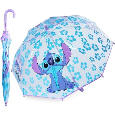 Disney Guarda-chuva leve e transparente para meninas acessórios de viagem Disney Guarda-chuva leve e transparente para meninas acessórios de viagem