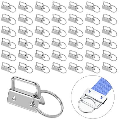 QUOTRE 60 Peças de Hardware de Porta-chaves de Pulseira, Porta-chaves de Hardware de Pulseira de Metal, Clips para Correias de Bolsa, Clips de Correia, DIY e Reparação de Carteiras QUOTRE 60 Peças de Hardware de Porta-chaves de Pulseira, Porta-chaves de Hardware de Pulseira de Metal, Clips para Correias de Bolsa, Clips de Correia, DIY e Reparação de Carteiras