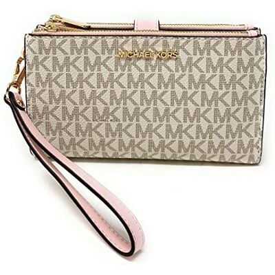 Michael Kors Carteira de mão com fecho duplo Michael Kors Carteira de mão com fecho duplo