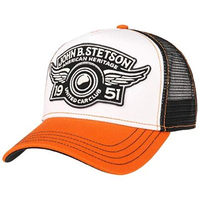 Stetson Boné Trucker Car Club mulher/homem Snapback, com viseira, viseira inverno outono primavera verão / inverno tamanho único preto Stetson Boné Trucker Car Club mulher/homem Snapback, com viseira, viseira inverno outono primavera verão / inverno tamanho único preto