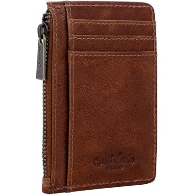 Gusti Leder Cartão Arlan – carteira carteira mulher homem castanho couro Gusti Leder Cartão Arlan – carteira carteira mulher homem castanho couro