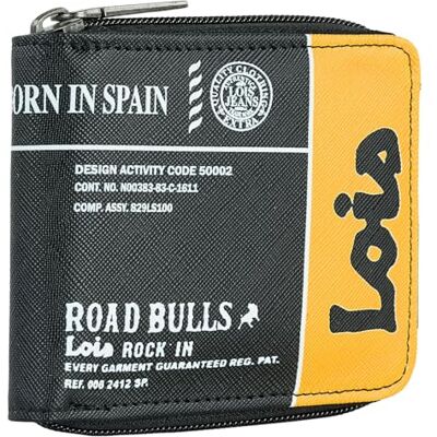 Lois Carteira Juvenil de Pele Sintética Estampada de Marca, Porta-Moedas, Porta-Cartões de Homem. Caixa de Presente. Prática, Confortável, Proteção RFID., Americano Lois Carteira Juvenil de Pele Sintética Estampada de Marca, Porta-Moedas, Porta-Cartões de Homem. Caixa de Presente. Prática, Confortável, Proteção RFID., Americano