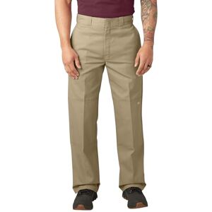 Dickies Loose Fit Double Knee Work Pants calças informais de negócios para homem, caqui, 28 W/30 L Dickies Loose Fit Double Knee Work Pants calças informais de negócios para homem, caqui, 28 W/30 L
