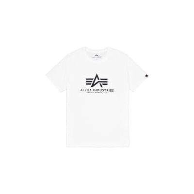 Alpha Basic T-shirt para homem, Branco (White 09), XS Alpha Basic T-shirt para homem, Branco (White 09), XS