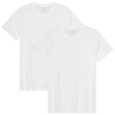 DANISH ENDURANCE Camiseta Masculina de Algodão Orgânico, Manga Curta, Gola Redonda, Roupa Casual e Confortável – Pack de 1, 2 ou 4 DANISH ENDURANCE Camiseta Masculina de Algodão Orgânico, Manga Curta, Gola Redonda, Roupa Casual e Confortável – Pack de 1, 2 ou 4