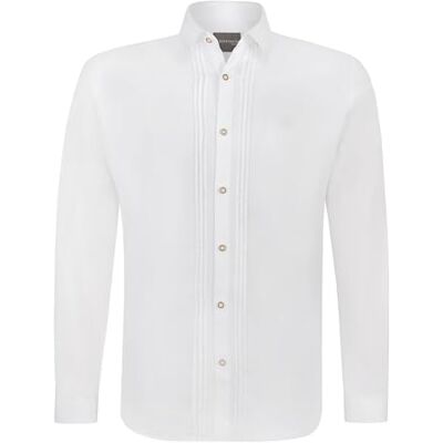 Stockerpoint Mika2 Trachtenhemden homem (pacote de 1), branco (branco), Médio Stockerpoint Mika2 Trachtenhemden homem (pacote de 1), branco (branco), Médio