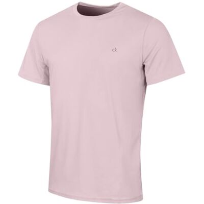 Calvin Homem Harlem gola da tripulação t-shirt roxo L Calvin Homem Harlem gola da tripulação t-shirt roxo L