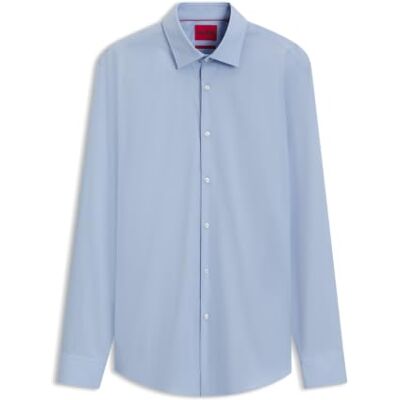 HUGO C-jenno Camisa Homem (Pack de 1), Azul e branco: HUGO C-jenno Camisa Homem (Pack de 1), Azul e branco: