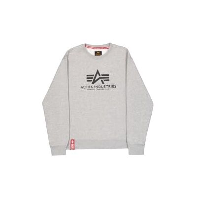 Alpha Basic Sweater Camisola, Grau (cinzento Heather 17), XXL para homem Alpha Basic Sweater Camisola, Grau (cinzento Heather 17), XXL para homem