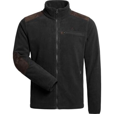 ACE Schakal Casaco polar de caça para homem casaco exterior de forro polar para homem casaco de meia-estação com três bolsos e cintura elástica, Azeitona, 3XL ACE Schakal Casaco polar de caça para homem casaco exterior de forro polar para homem casaco de meia-estação com três bolsos e cintura elástica, Azeitona, 3XL