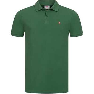 Höhenhorn Waliss Camisa polo masculina, verde, XL Höhenhorn Waliss Camisa polo masculina, verde, XL