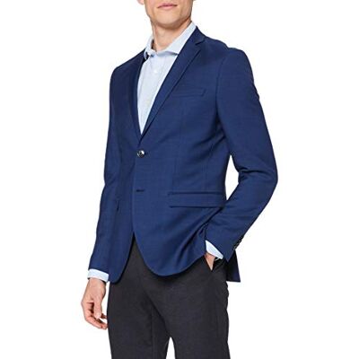 JACK & JONES Single-Breasted Blazer JPRSOLARIS Super Slim Fit Blazer, Medieval Blue JACK & JONES Single-Breasted Blazer JPRSOLARIS Super Slim Fit Blazer, Medieval Blue