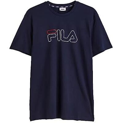 Fila T-shirt de manga curta para homem 50004 azul-marinho Fila T-shirt de manga curta para homem 50004 azul-marinho
