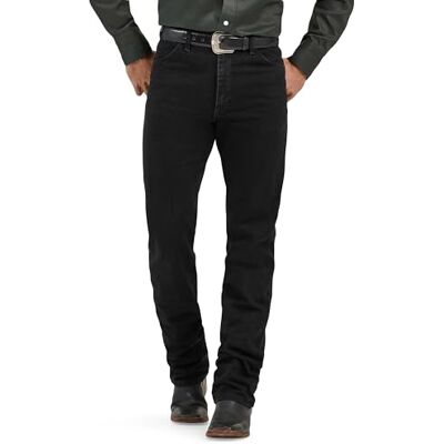 Wrangler Calças de ganga para homem 13MWZ, Original Regular Bootcut Fit, Perna reta, Preto (Shadow Black), 34W / 34L Wrangler Calças de ganga para homem 13MWZ, Original Regular Bootcut Fit, Perna reta, Preto (Shadow Black), 34W / 34L