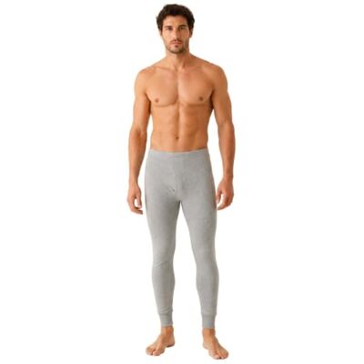 Playtex ABANDERADO Termal fibra inverno calça comprida, calças térmicas para homem, cinzento, 2XL Playtex ABANDERADO Termal fibra inverno calça comprida, calças térmicas para homem, cinzento, 2XL