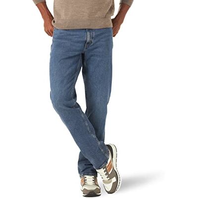 Lee Legendary Relaxed Straight Calças de ganga para homem, noite fria, 34W/34L Lee Legendary Relaxed Straight Calças de ganga para homem, noite fria, 34W/34L