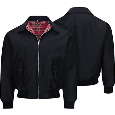 Walker and Hawkes Casaco Bomber clássico Faxton para homem Walker and Hawkes Casaco Bomber clássico Faxton para homem