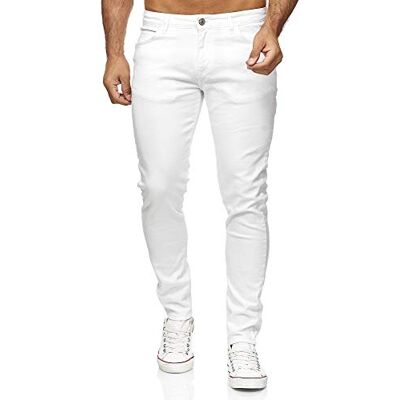RED BRIDGE Calças de ganga colorida justas para homem emagrecer Branco RED BRIDGE Calças de ganga colorida justas para homem emagrecer Branco