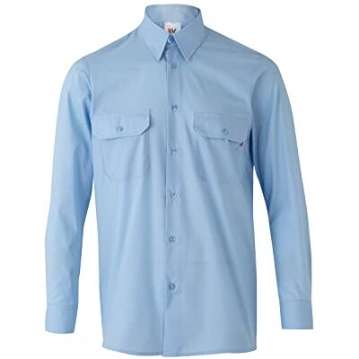VELILLA 520, camisa de manga comprida, cor celeste, tamanho XL VELILLA 520, camisa de manga comprida, cor celeste, tamanho XL