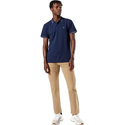 Dockers SMART 360 FLEX ALPHA SLIM, Calças para homem, New British Khaki, 40W 32L Dockers SMART 360 FLEX ALPHA SLIM, Calças para homem, New British Khaki, 40W 32L