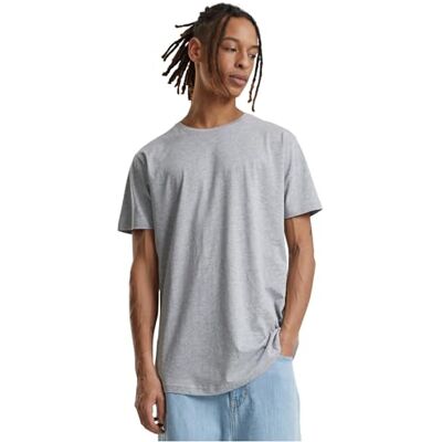 Urban Classics T-shirt Longa Homem T-shirt Preto Regular, Pequeno Urban Classics T-shirt Longa Homem T-shirt Preto Regular, Pequeno