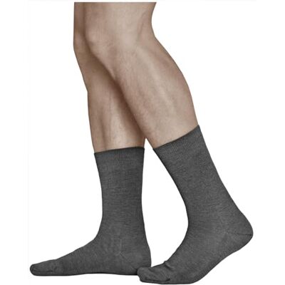 vitsocks Meias homem inverno 80% lã MERINO finas (3 pares) vestir executivos meia cana quentes para frio, cinza, 42-43 vitsocks Meias homem inverno 80% lã MERINO finas (3 pares) vestir executivos meia cana quentes para frio, cinza, 42-43