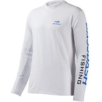 Bassdash T-shirts de pesca para homem proteção solar UV UPF 50+ t-shirt de manga comprida Bassdash T-shirts de pesca para homem proteção solar UV UPF 50+ t-shirt de manga comprida