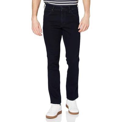 Wrangler Greensboro I Calças de ganga para homem, Azul 77D, 32 W/30 L Wrangler Greensboro I Calças de ganga para homem, Azul 77D, 32 W/30 L