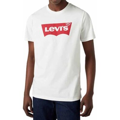 Levi's Graphic Crewneck tee T-shirt para homem, Branco, XXL Levi's Graphic Crewneck tee T-shirt para homem, Branco, XXL