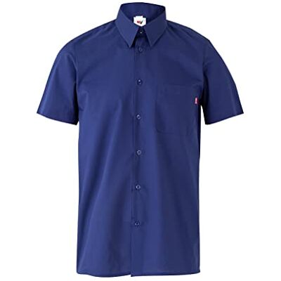 VELILLA 531, camisa de manga curta, azul, tamanho L VELILLA 531, camisa de manga curta, azul, tamanho L