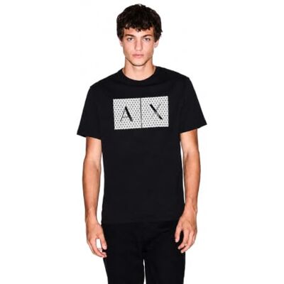 Giorgio Armani 8NZTCK Z8H4Z homens, Preto (Black 1200) Giorgio Armani 8NZTCK Z8H4Z homens, Preto (Black 1200)