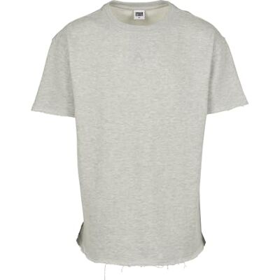 Urban Classics Herirngbone Terry tee t-shirt para homem, Cinzento (Lightgrey 00143), XXL Grande alto Urban Classics Herirngbone Terry tee t-shirt para homem, Cinzento (Lightgrey 00143), XXL Grande alto