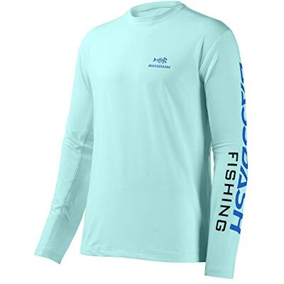 Bassdash T-shirts de pesca para homem proteção solar UV UPF 50+ t-shirt de manga comprida Bassdash T-shirts de pesca para homem proteção solar UV UPF 50+ t-shirt de manga comprida