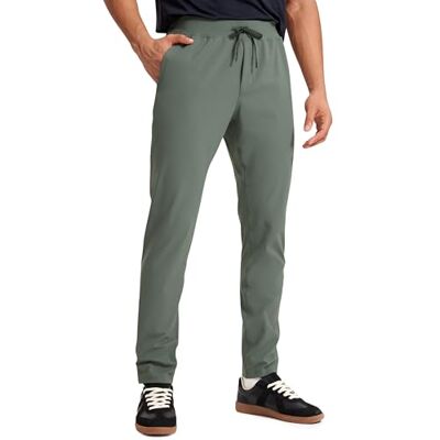 CRZ YOGA Calças elásticas de 4 vias 76 cm Treinamento, antirrugas, macio premium, casual, bolsos, calças desportivas para homem CRZ YOGA Calças elásticas de 4 vias 76 cm Treinamento, antirrugas, macio premium, casual, bolsos, calças desportivas para homem