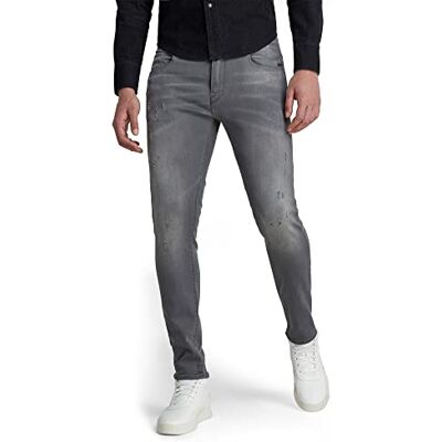 G-STAR RAW Revend Skinny Jeans para homem Magricela 33W / 32L Light Aged Destroy 6132-1243 G-STAR RAW Revend Skinny Jeans para homem Magricela 33W / 32L Light Aged Destroy 6132-1243
