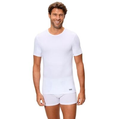 Abanderado T-shirt térmica de manga curta com decote redondo Termaltech homem X1, Branco Abanderado T-shirt térmica de manga curta com decote redondo Termaltech homem X1, Branco