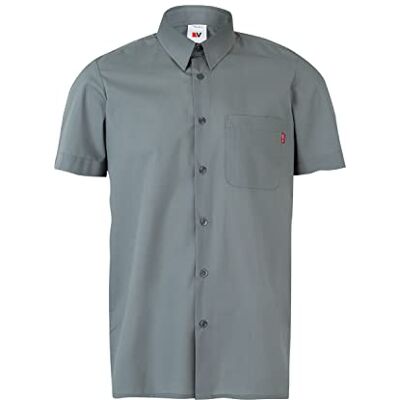 VELILLA 531; camisa de manga curta; cor cinzenta; tamanho XXL VELILLA 531; camisa de manga curta; cor cinzenta; tamanho XXL
