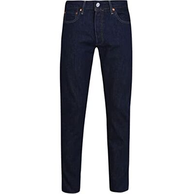 Levi's 505 Regular Fit Calças de ganga corte recto 31W / 32L Azul (Onewash 0101) Levi's 505 Regular Fit Calças de ganga corte recto 31W / 32L Azul (Onewash 0101)