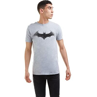 DC Comics Batman-Bat Logo Camiseta para Homem, Médio DC Comics Batman-Bat Logo Camiseta para Homem, Médio
