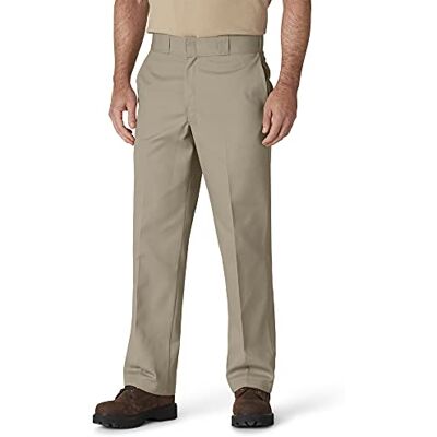 Dickies Original 874 Work Pant Calças para homem corte recto 30W / 30L Beige (Desert Sand) Dickies Original 874 Work Pant Calças para homem corte recto 30W / 30L Beige (Desert Sand)