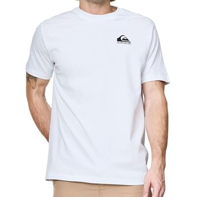 Quiksilver Basic SS tee Young Men t-shirt para homem, Branco, XS Quiksilver Basic SS tee Young Men t-shirt para homem, Branco, XS