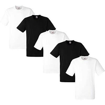 Fruit of the Loom Heavy Cotton tee Shirt 5 Pack Camiseta Hombre (Pack de 1) Fruit of the Loom Heavy Cotton tee Shirt 5 Pack Camiseta Hombre (Pack de 1)