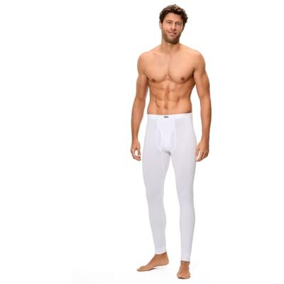 Abanderado Long John Calça Térmica Termaltech Masculino x1, Branco, XL Abanderado Long John Calça Térmica Termaltech Masculino x1, Branco, XL